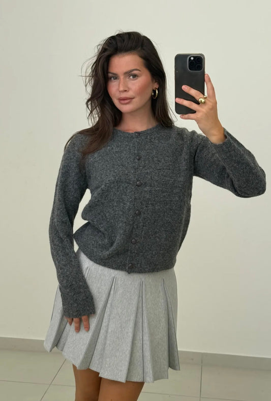 Classy Cardigan - dunkelgrau
