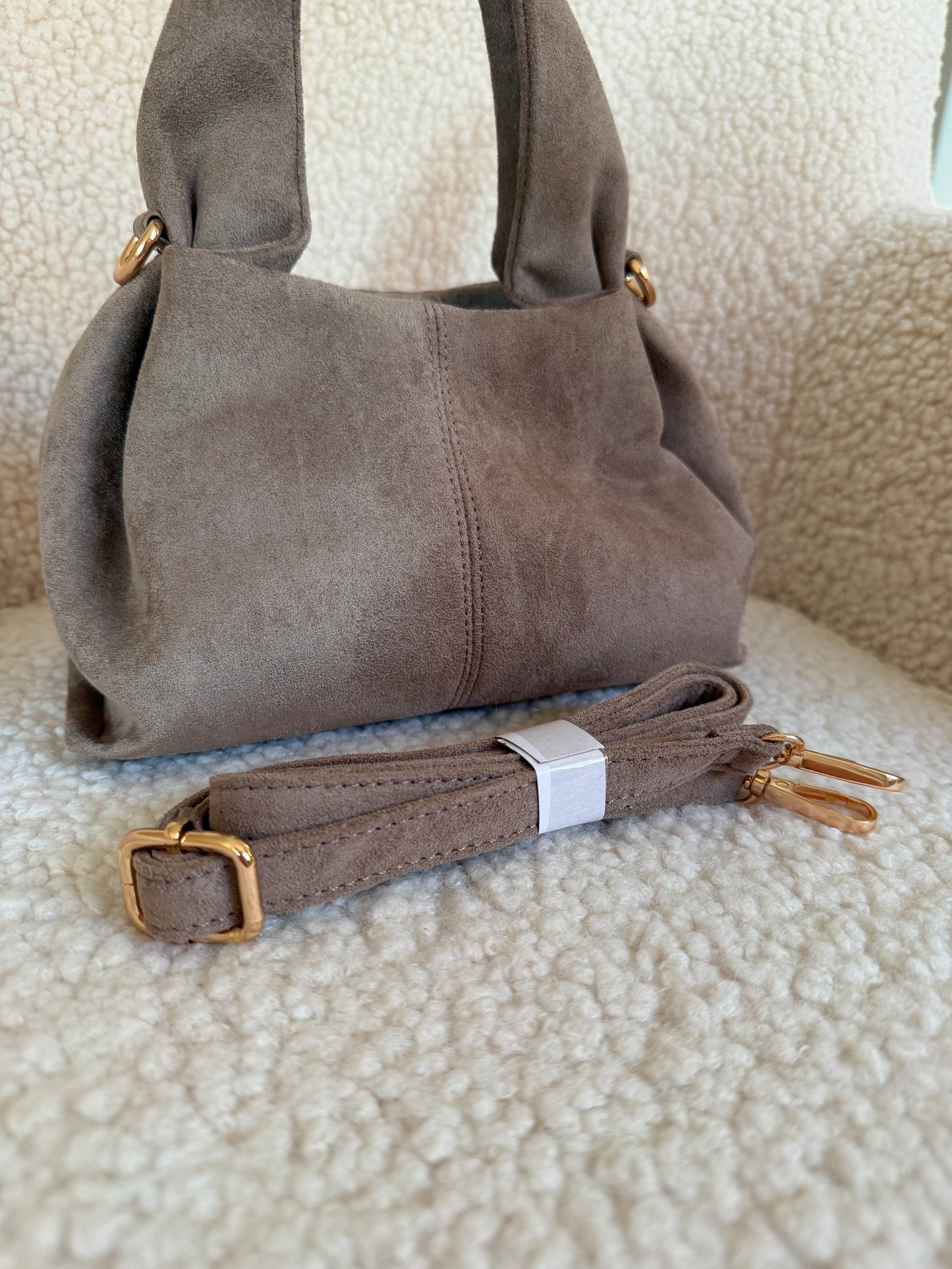 Classic Bag - Wildlederoptik