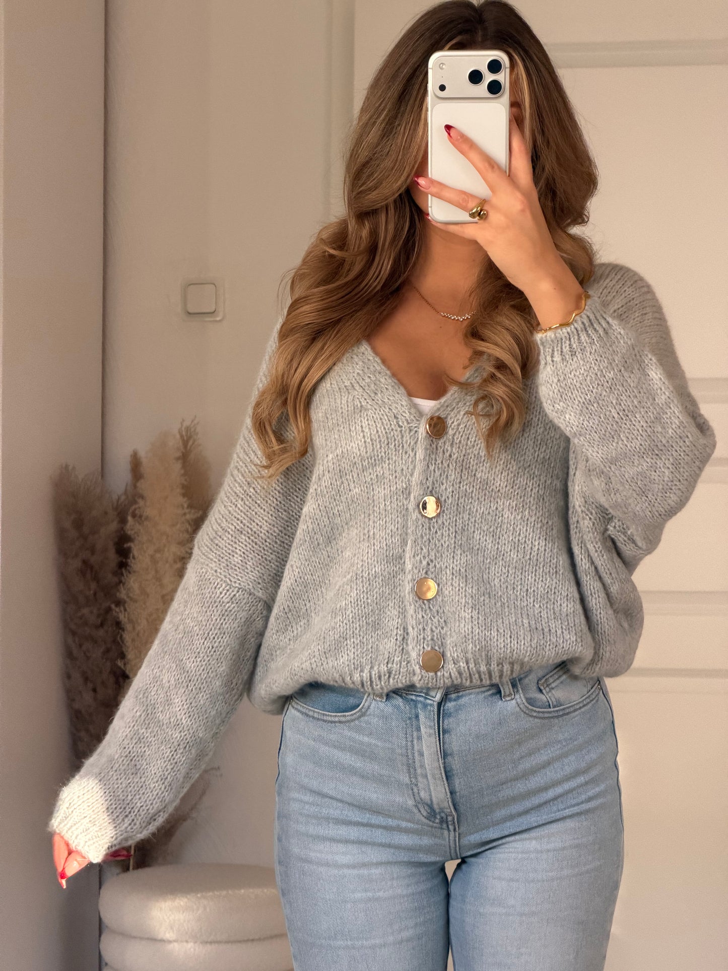 Golden Detail Cardigan