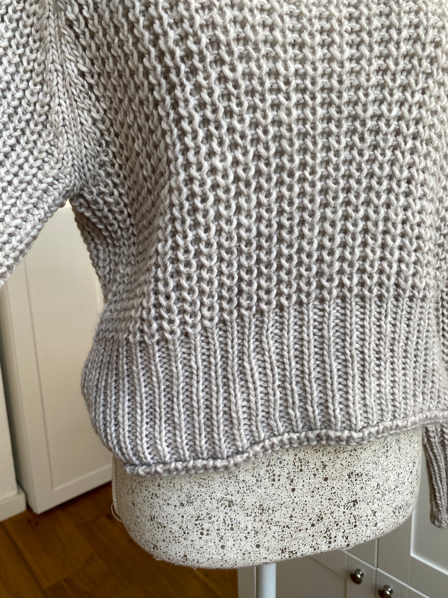 Bella Strickpullover - Greige