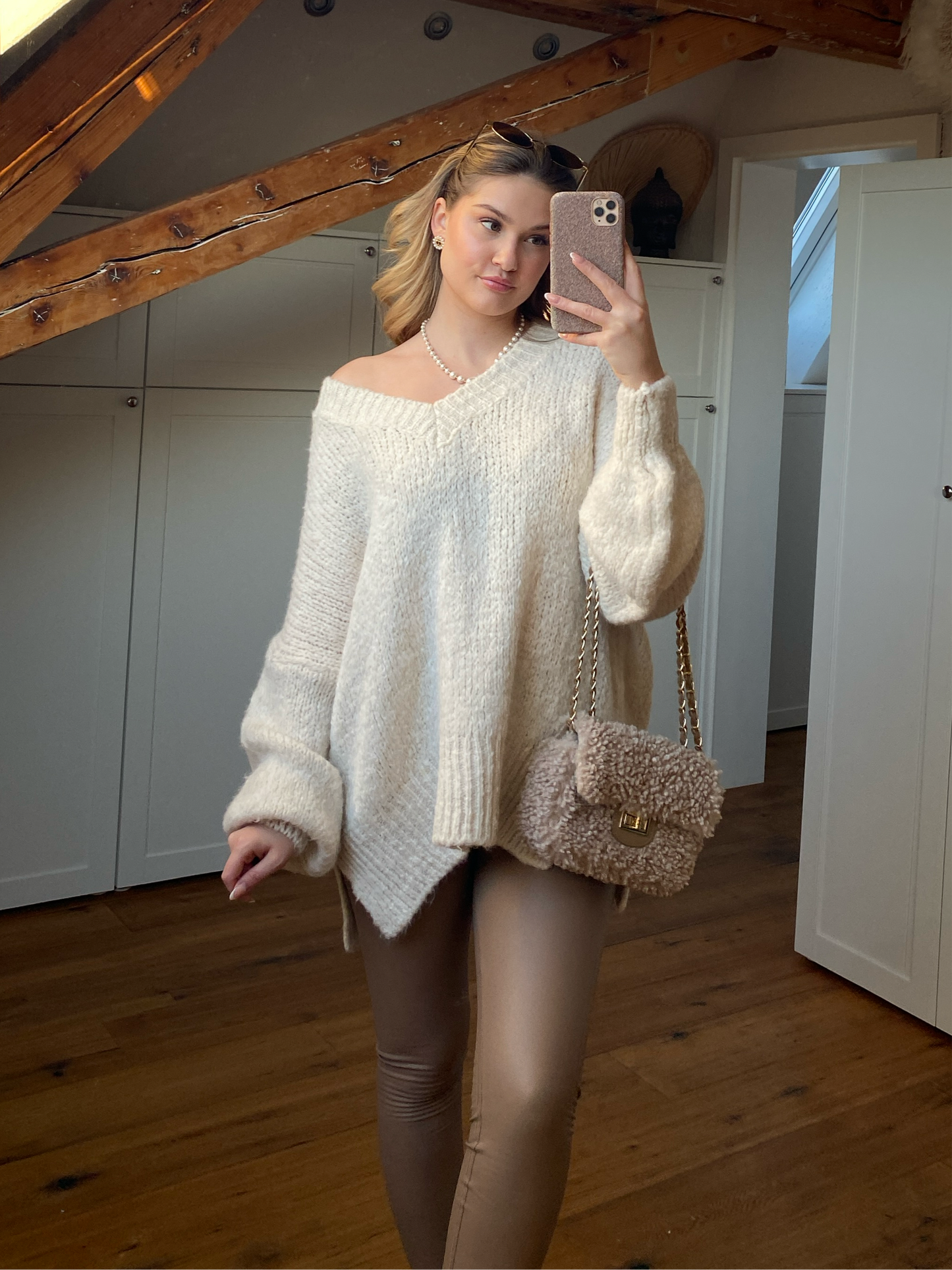 Strickpullover Missy - Creme