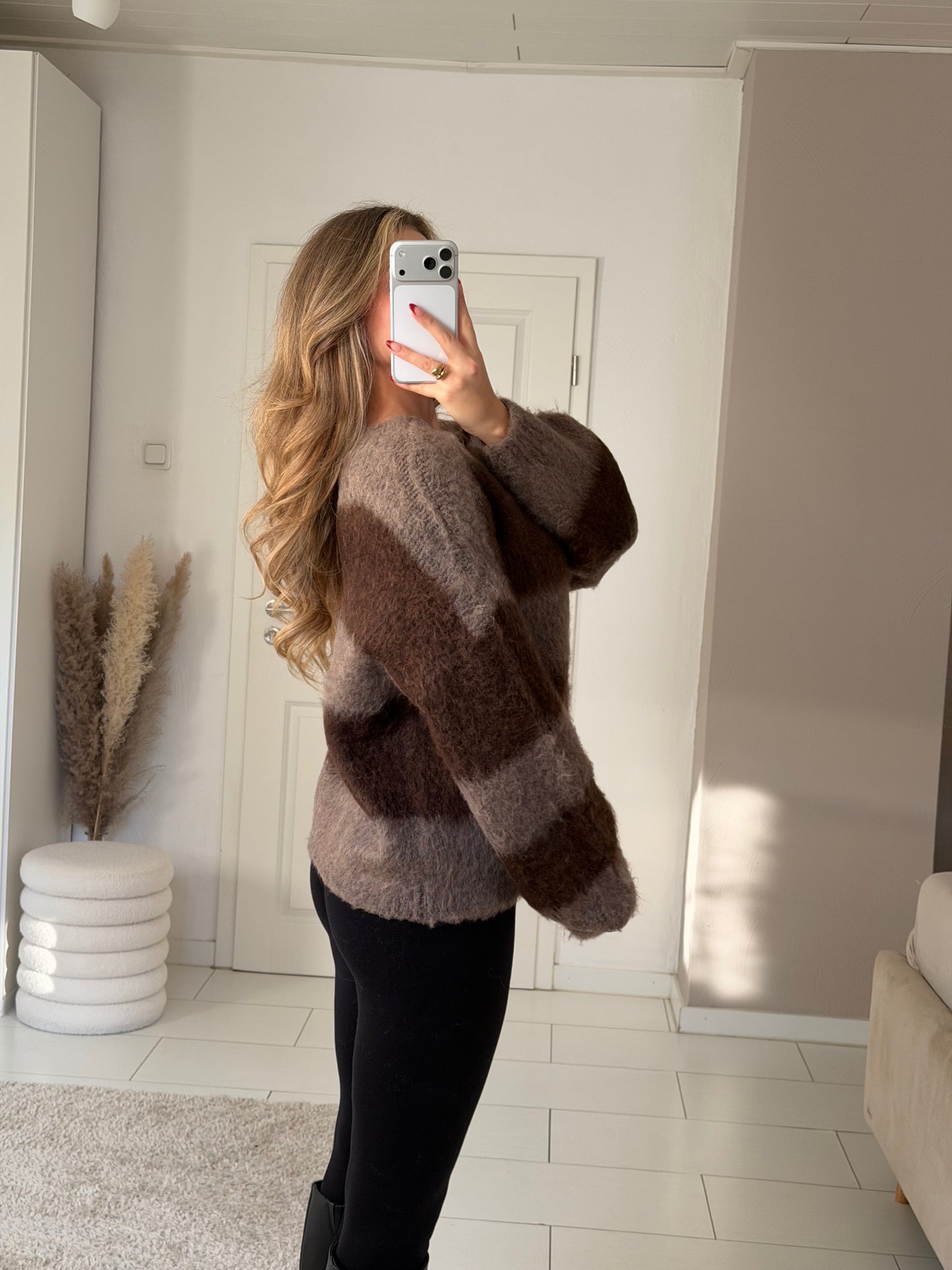 Comfy Streifenpullover