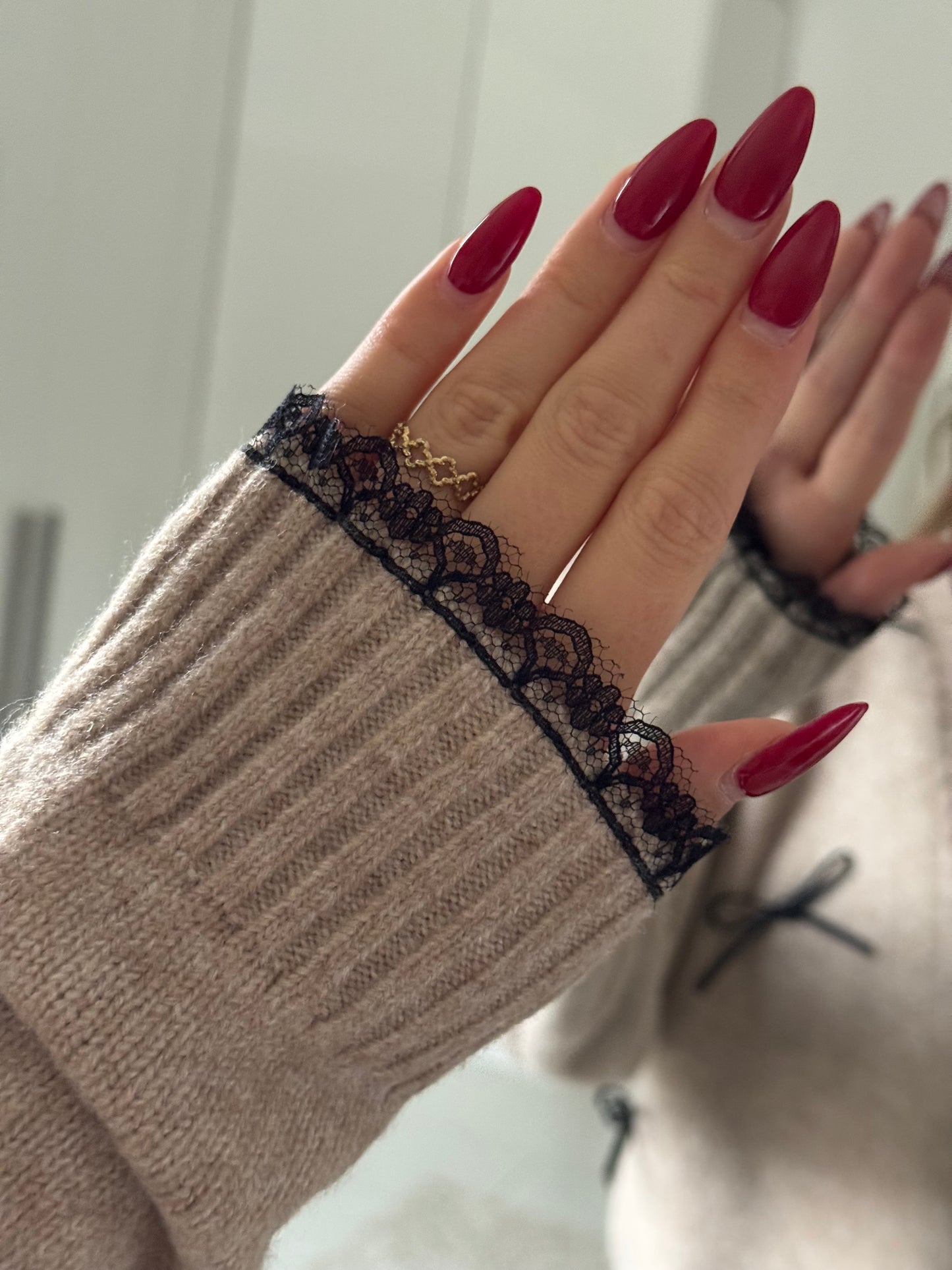 Sweet Bows Cardigan - beige