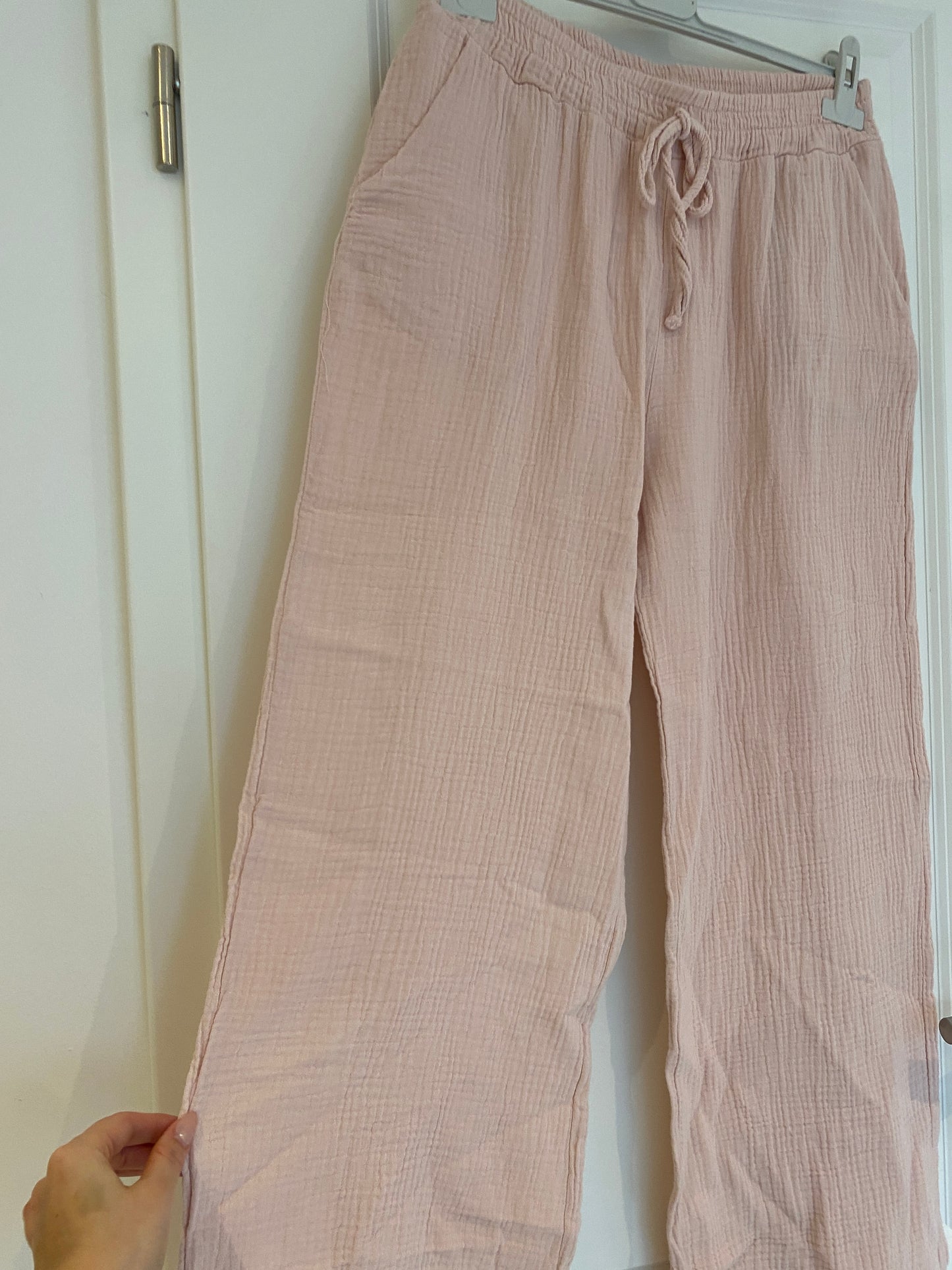 Musselin Hose Danielle - rosa