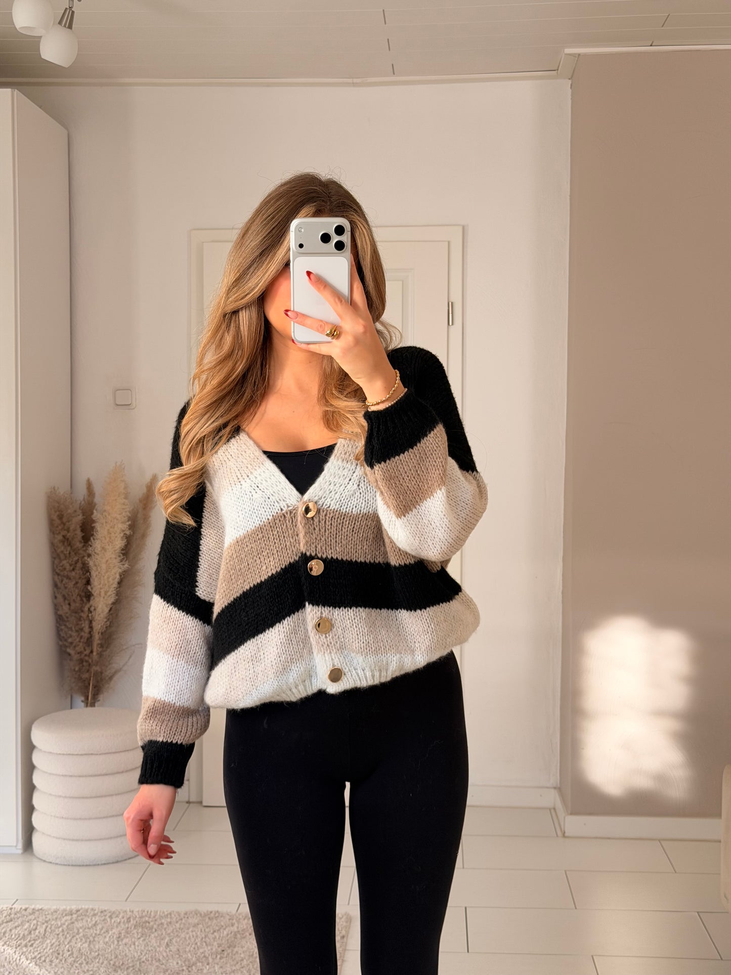 Golden Detail Cardigan