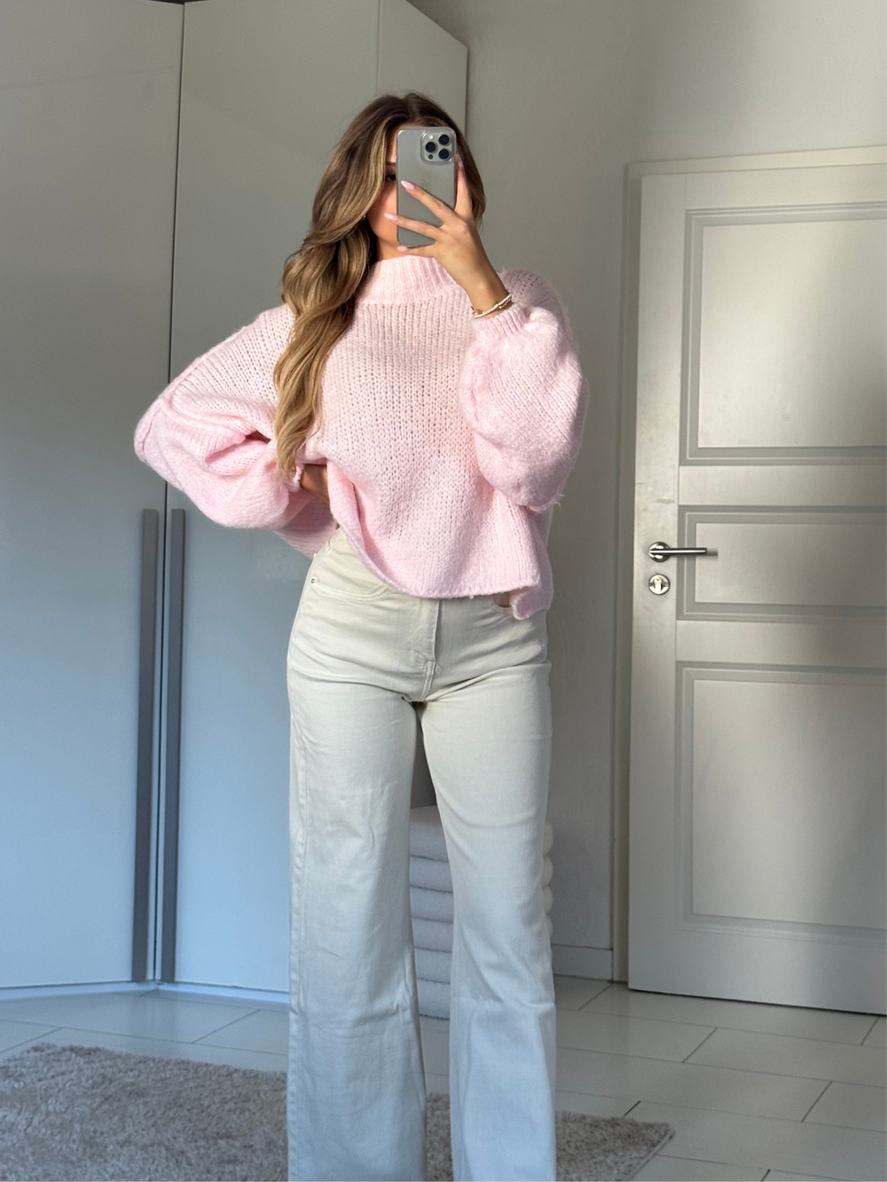 Classic Straight leg Jeans - Creme