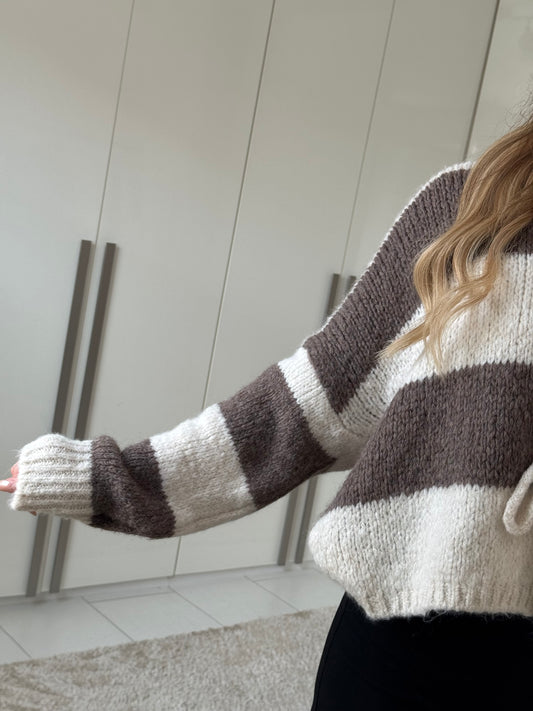 Streifen Cardigan - Hazel
