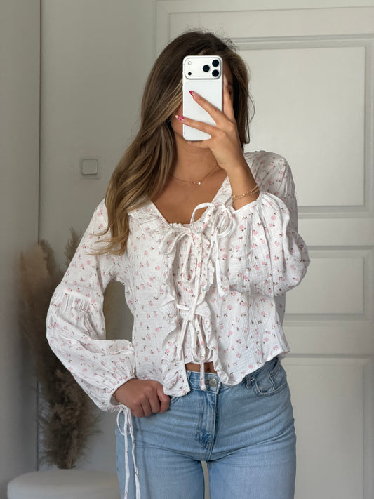 Musselin Bluse Bloom
