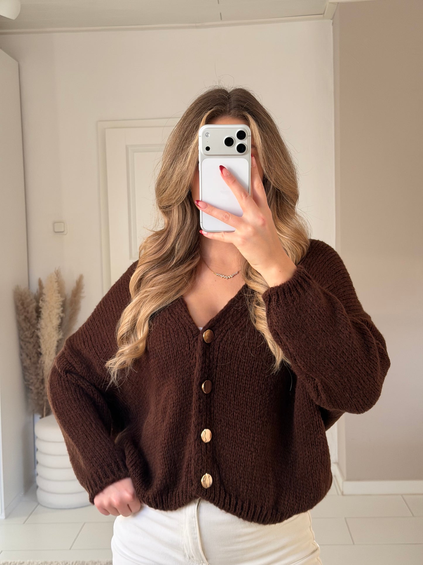 Golden Detail Cardigan