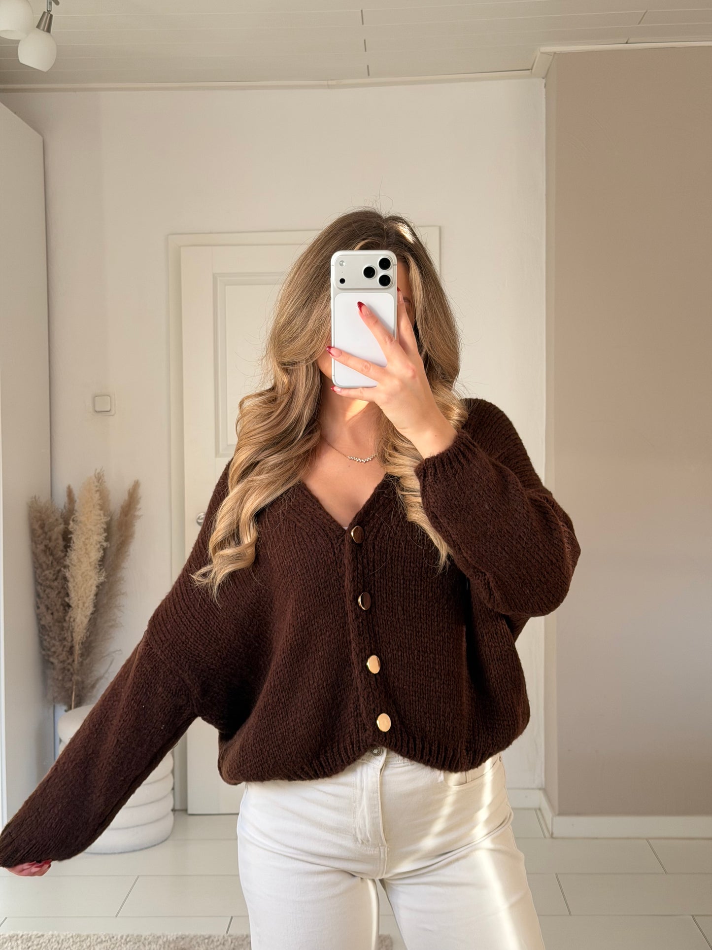 Golden Detail Cardigan