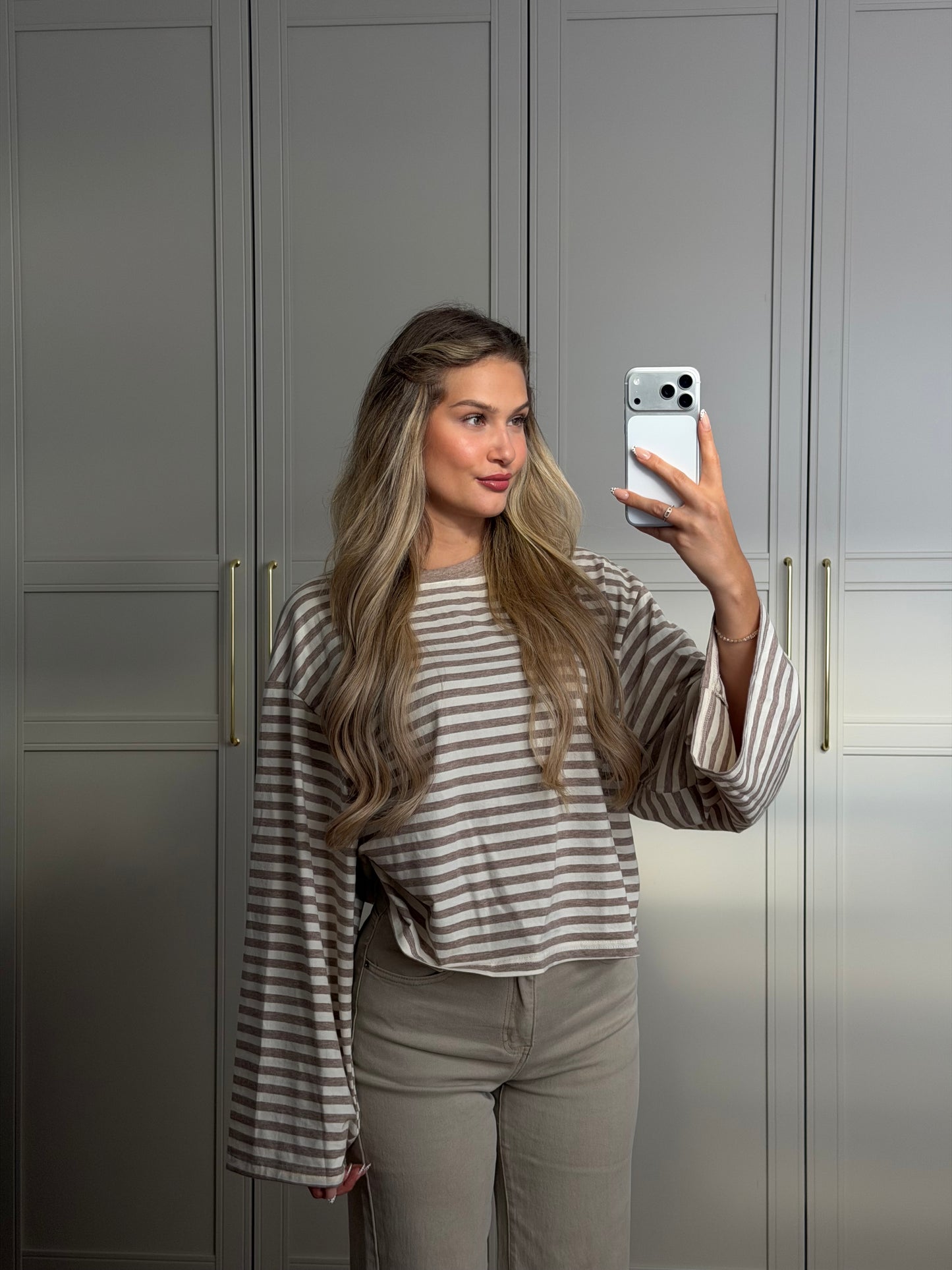 Streifen Longsleeve