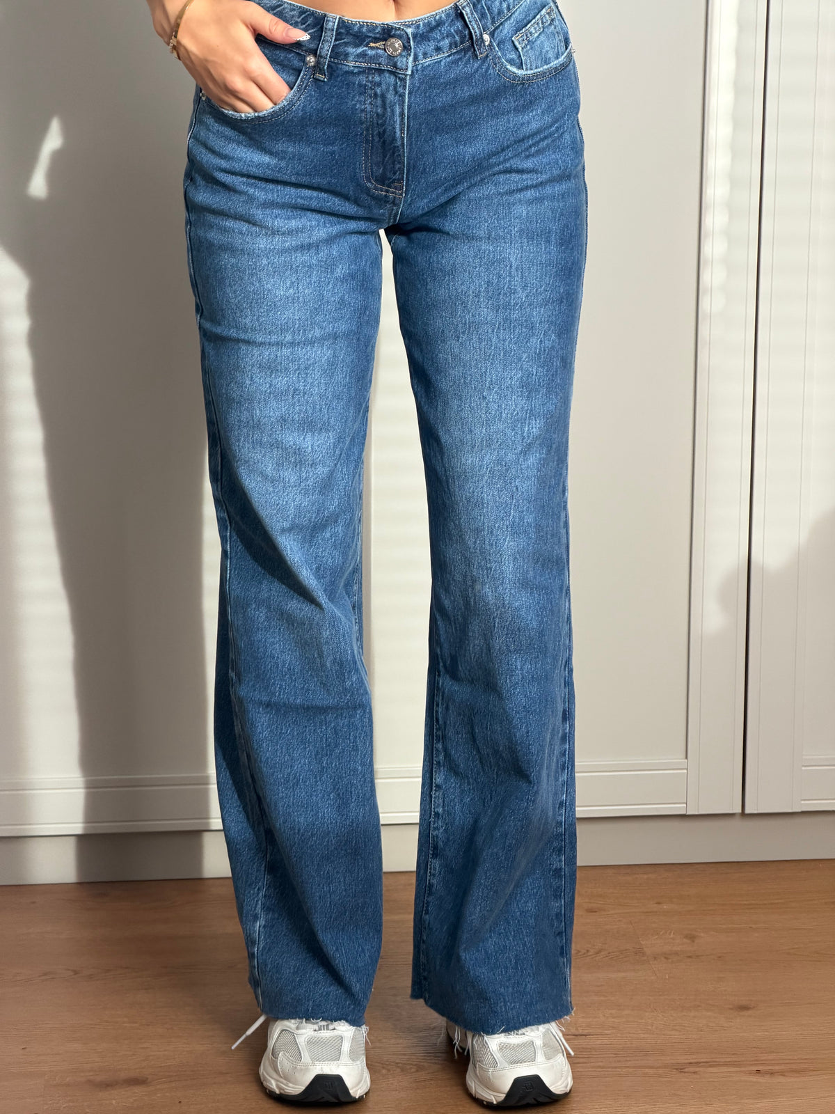 Straight leg Jeans Navy Blue
