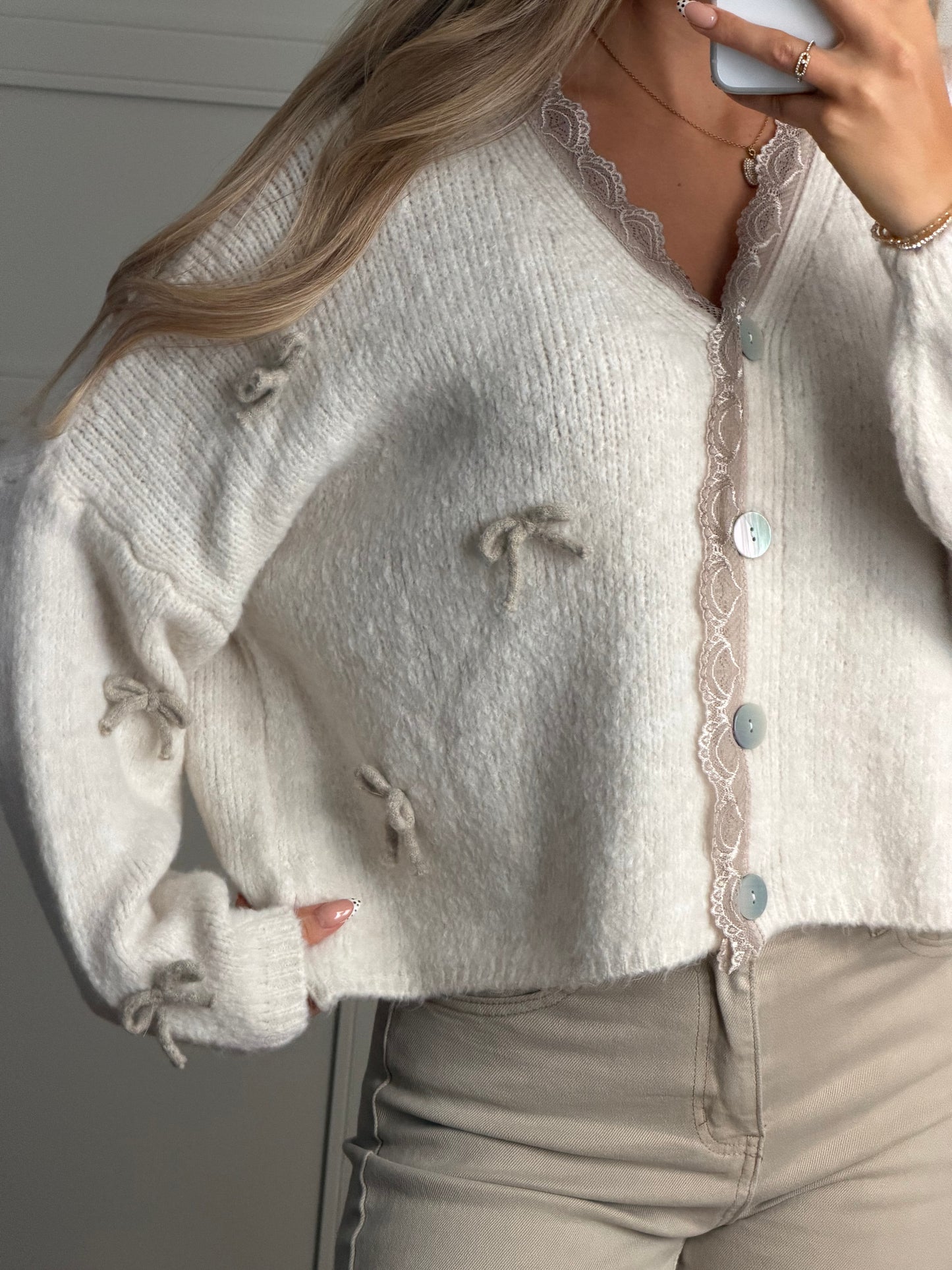 Bows Cardigan