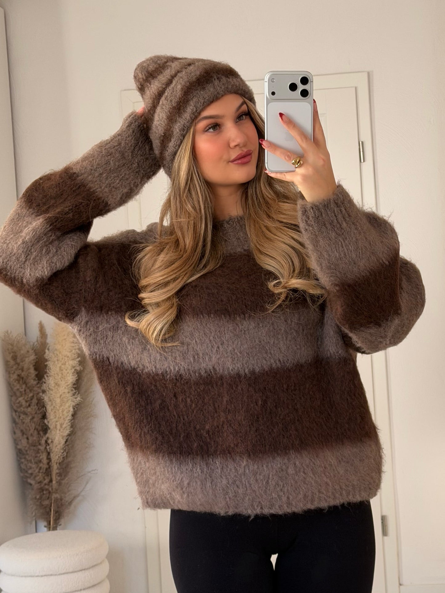 Comfy Streifenmütze