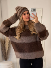 Comfy Streifenmütze