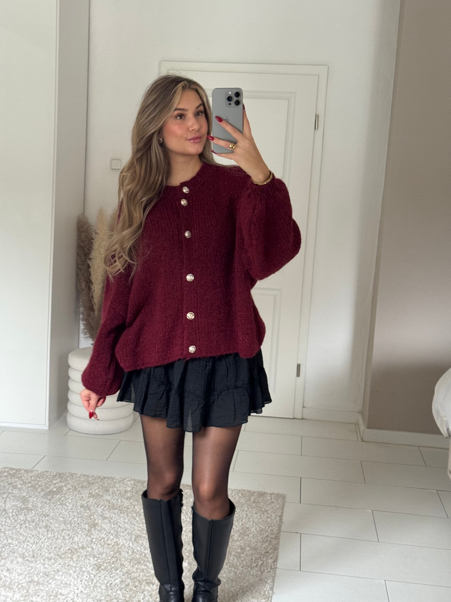 Cozy Strickjacke