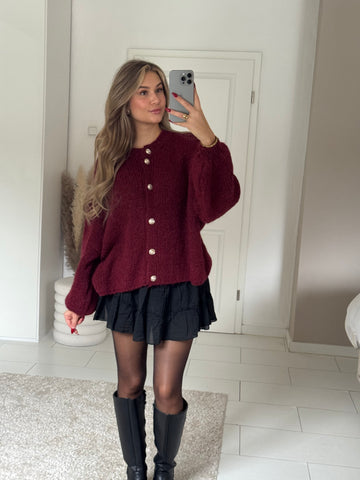 Cozy Strickjacke