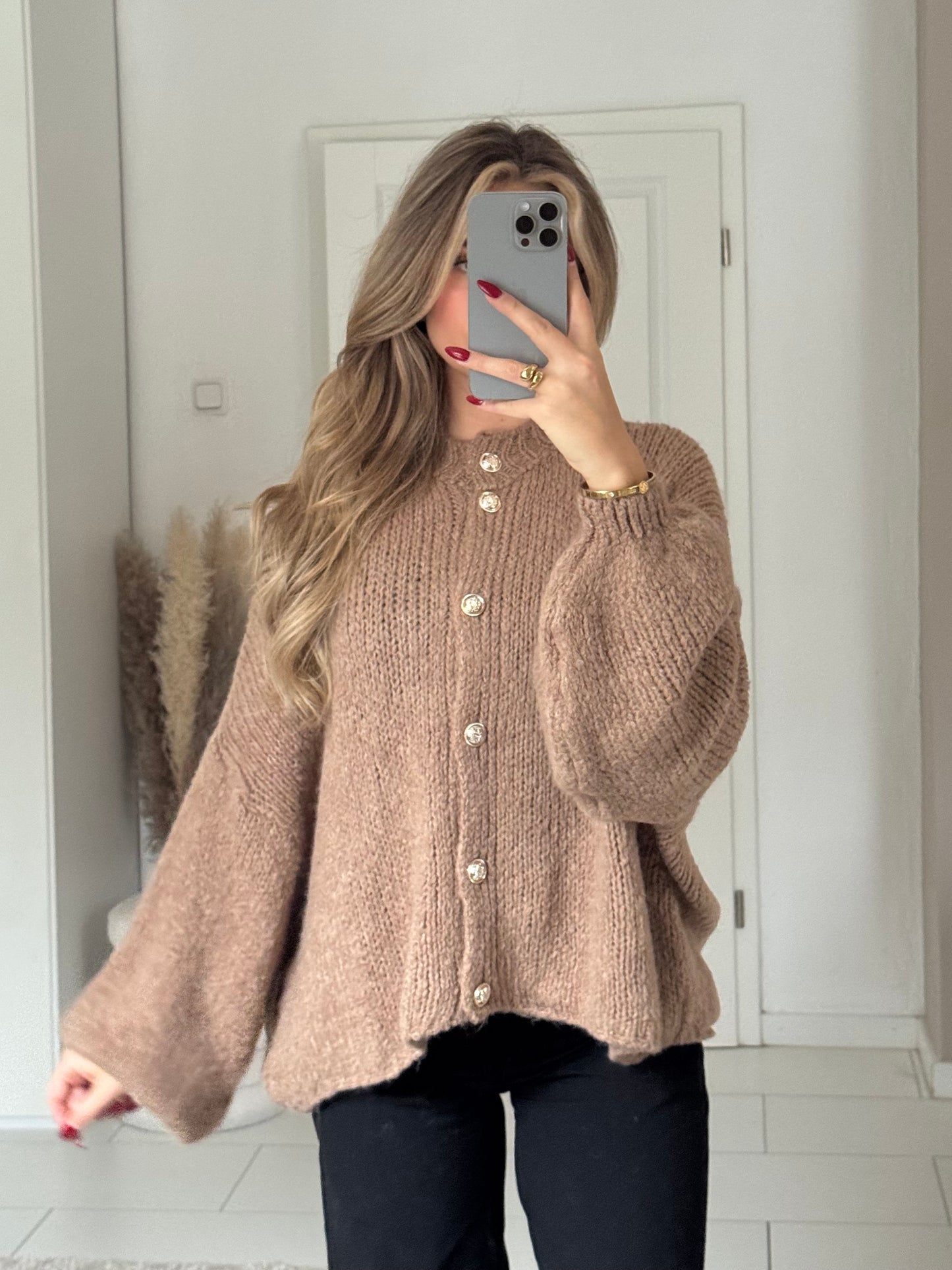 Cozy Strickjacke