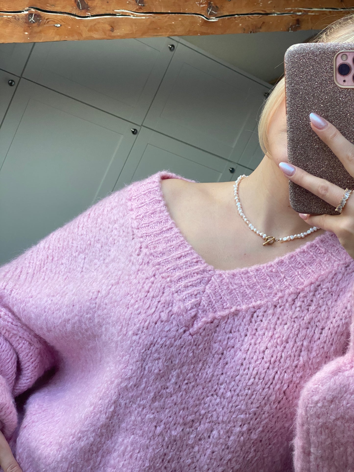 Strickpullover Missy - Rosa