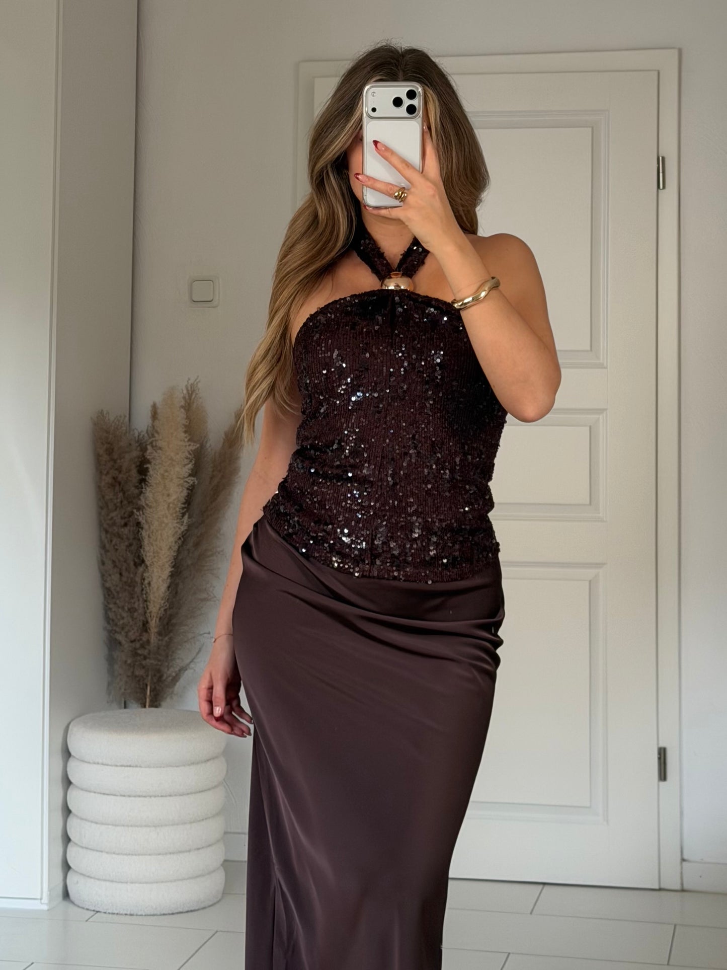 Satinoptik Rock - Braun