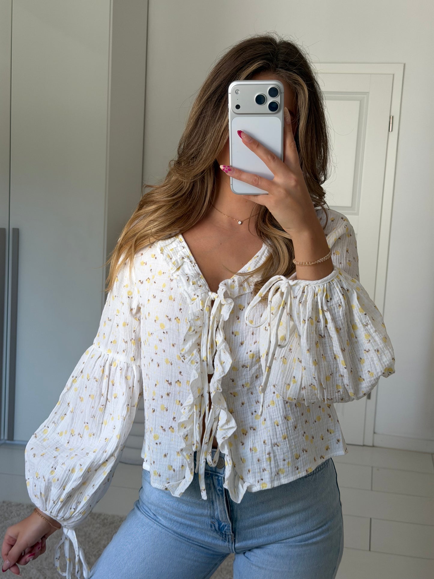 Musselin Bluse Bloom