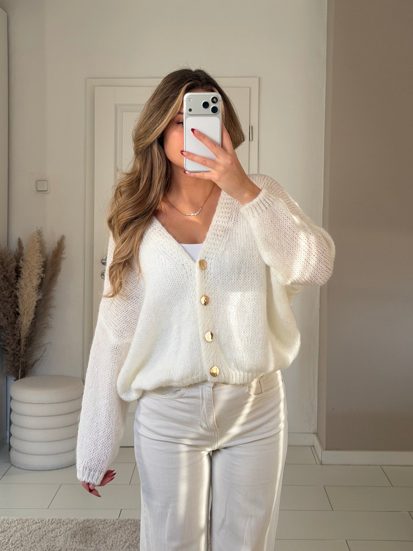 Golden Detail Cardigan