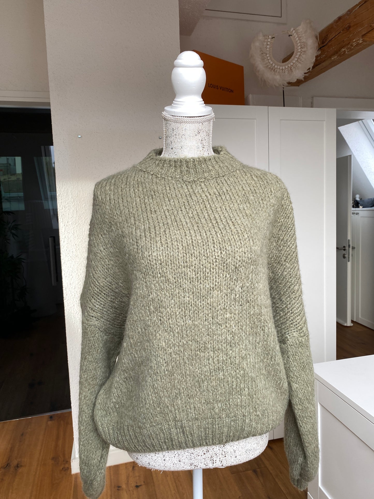 Maxine Strickpullover - khaki