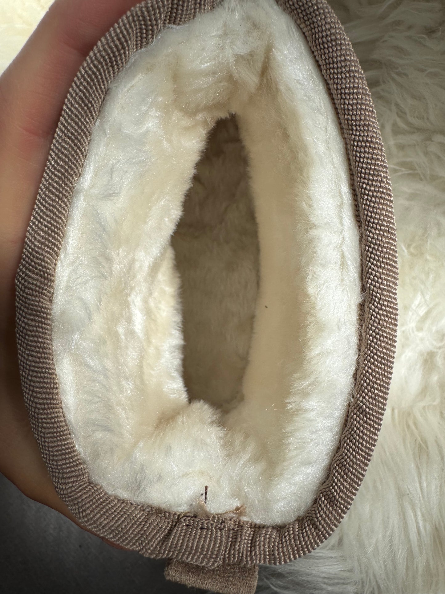 Plattform Boots - Light Brown