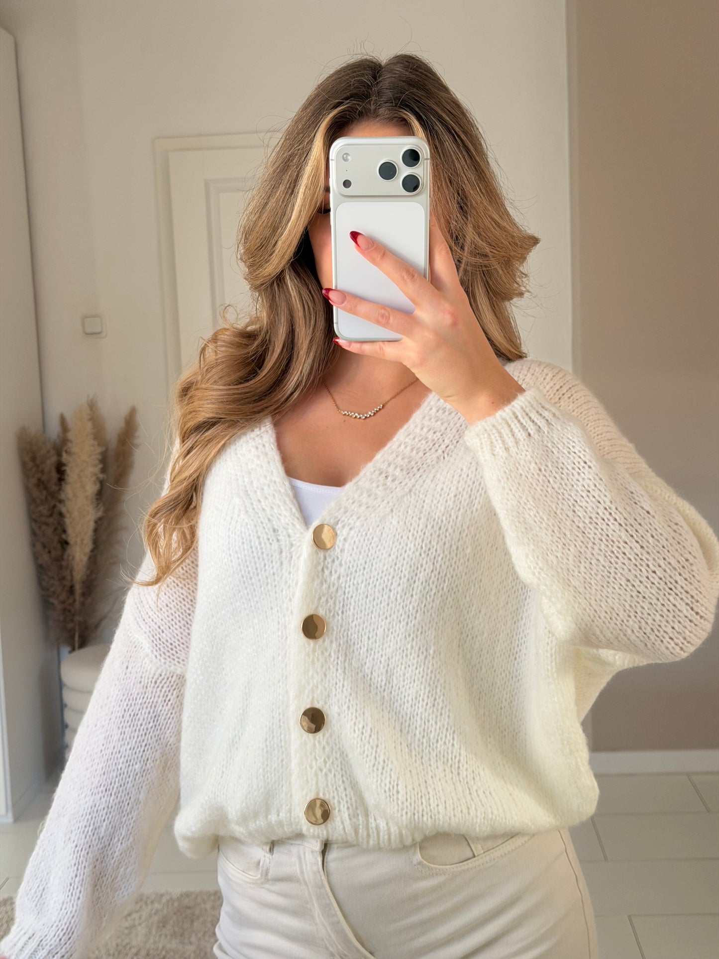 Golden Detail Cardigan