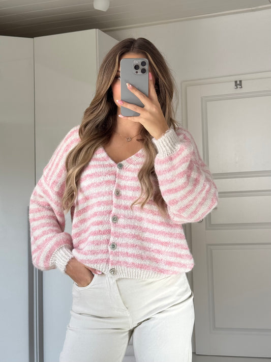 Pure Streifencardigan - Roseberry