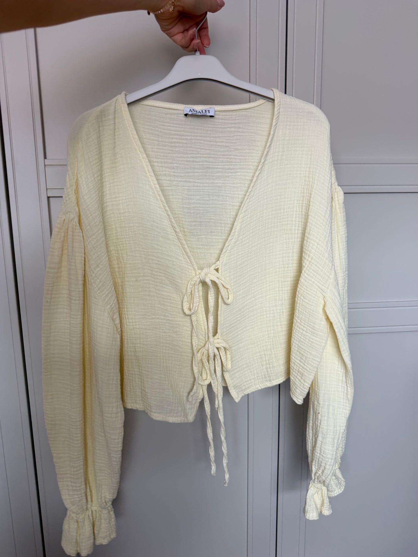 Musselin Schleifi Bluse