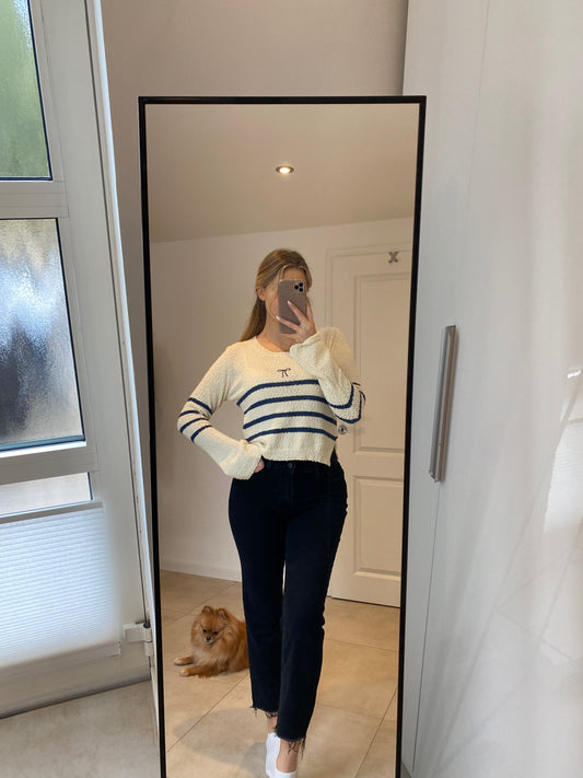 Schwarze Mom Jeans