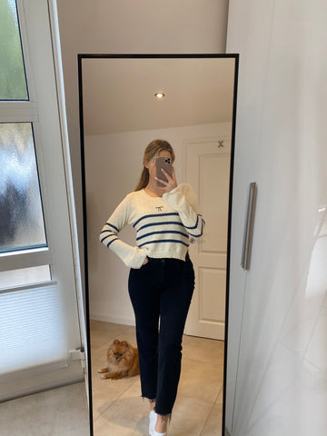 Schwarze Mom Jeans