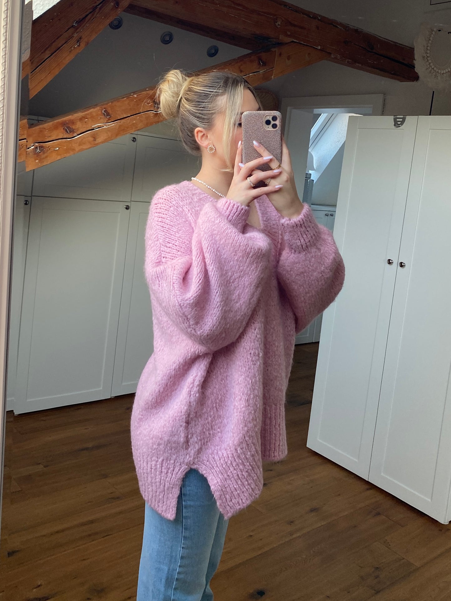 Strickpullover Missy - Rosa