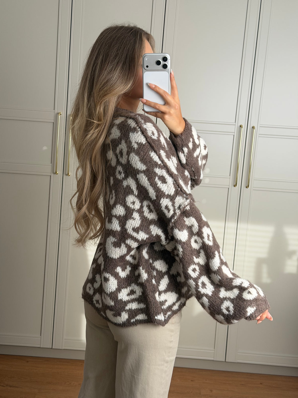 Cozy Strickjacke