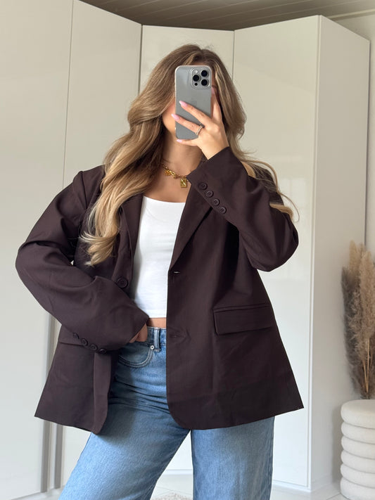 Blazer Schoko