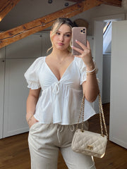 Bluse Lovely - weiß