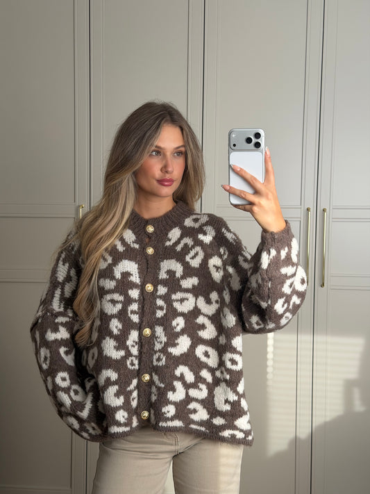 Cozy Strickjacke
