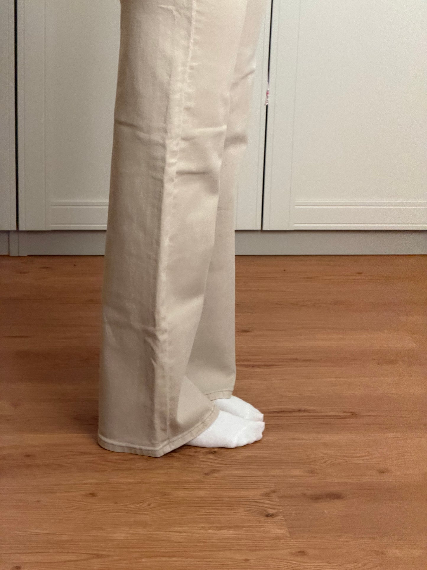 Straight leg Jeans Beige