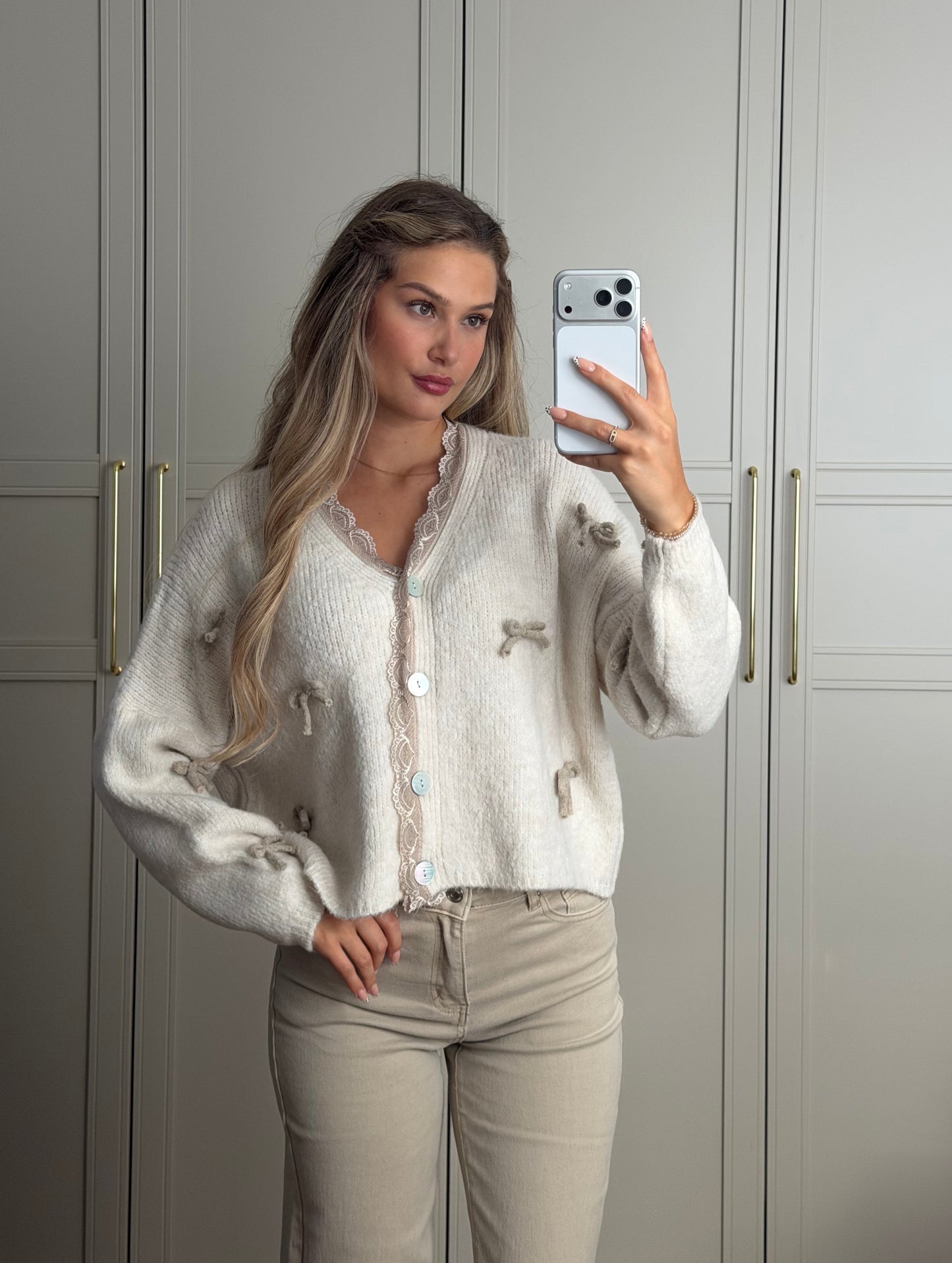 Bows Cardigan
