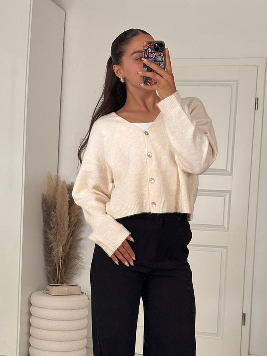 Everyday Cardigan - Creme