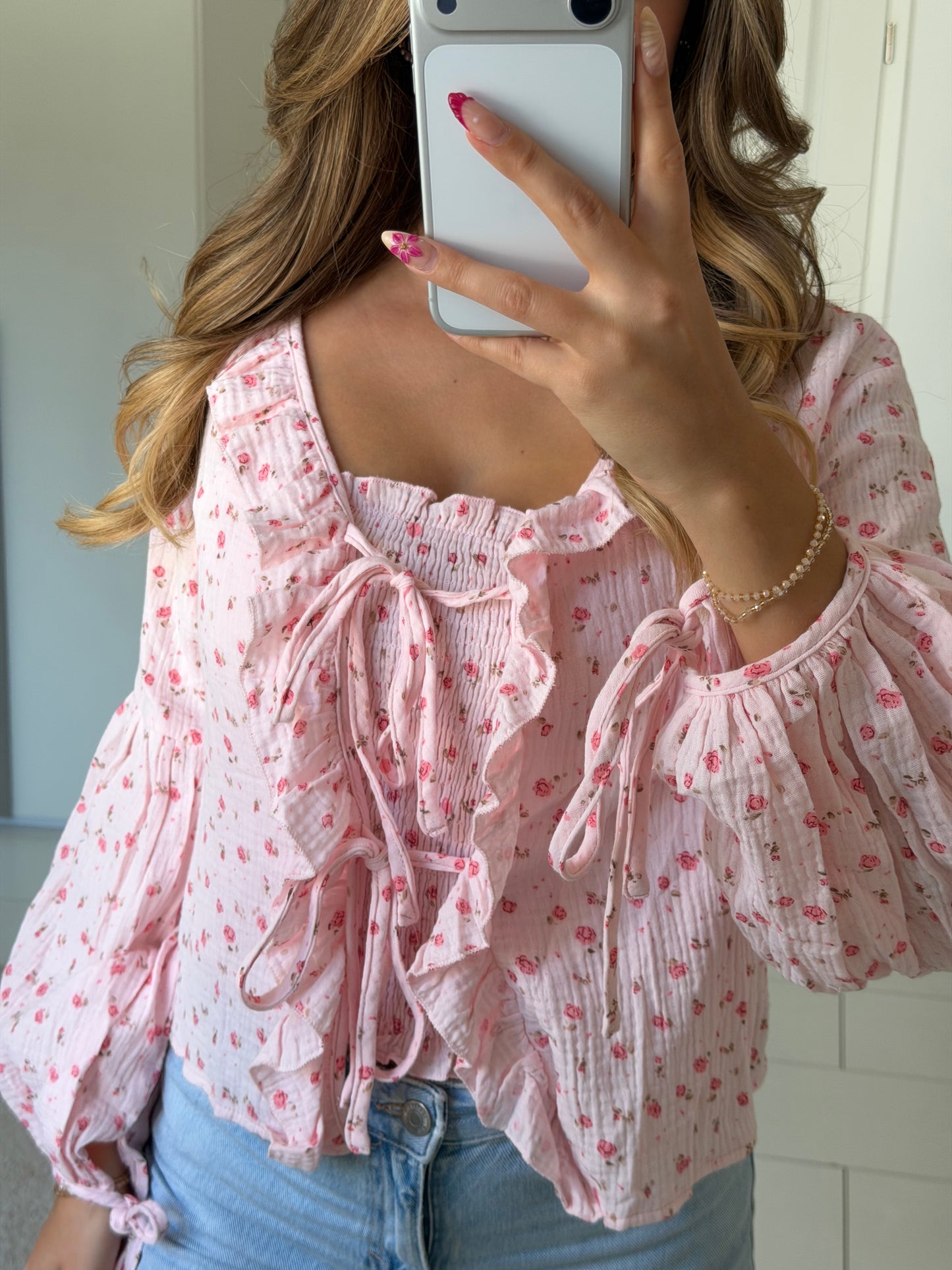 Musselin Bluse Bloom