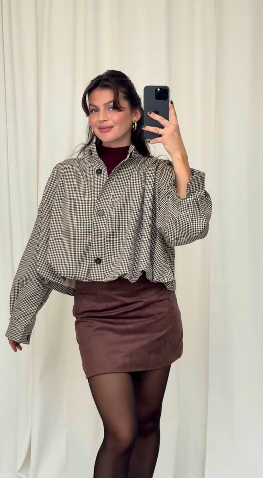 Hemdjacke plaid