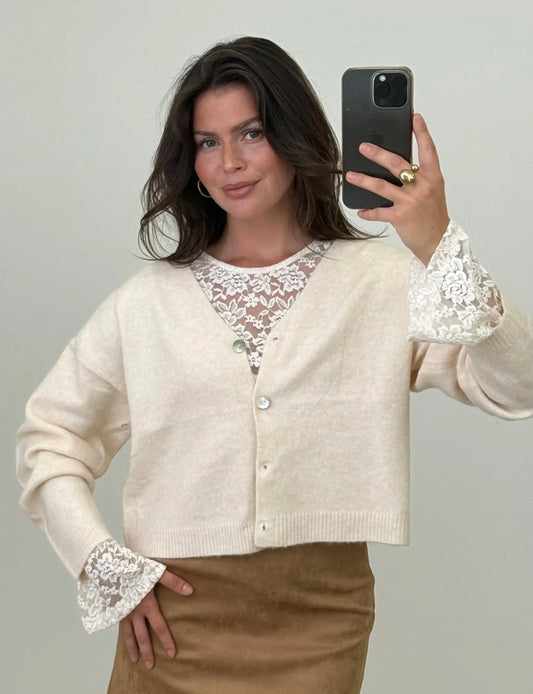 Everyday Cardigan - Creme