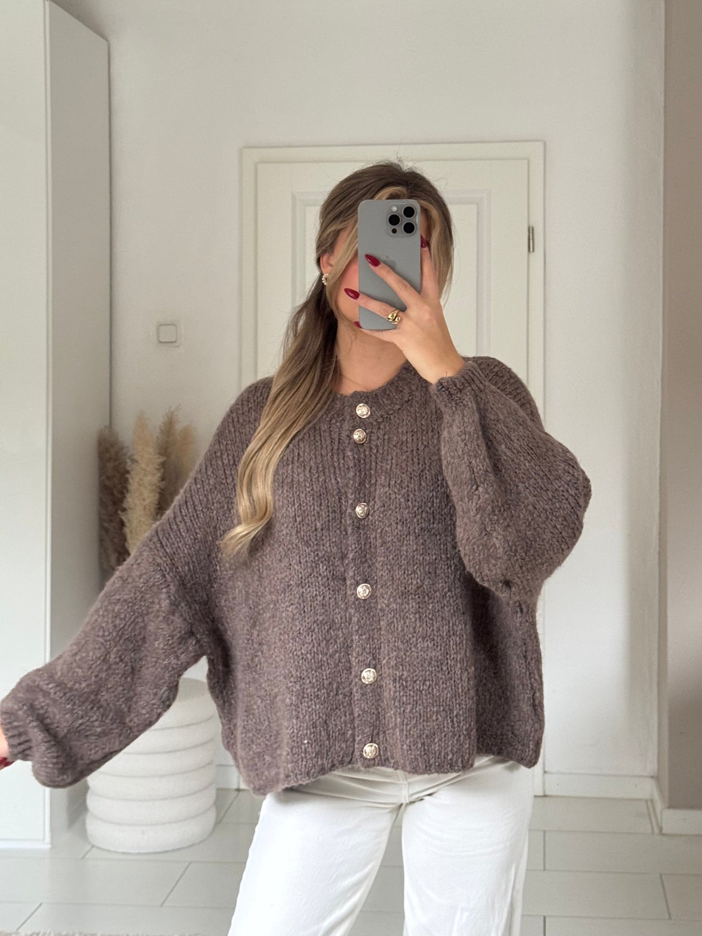 Cozy Strickjacke