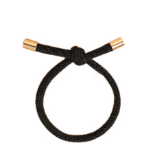 Haargummi Armband schwarz