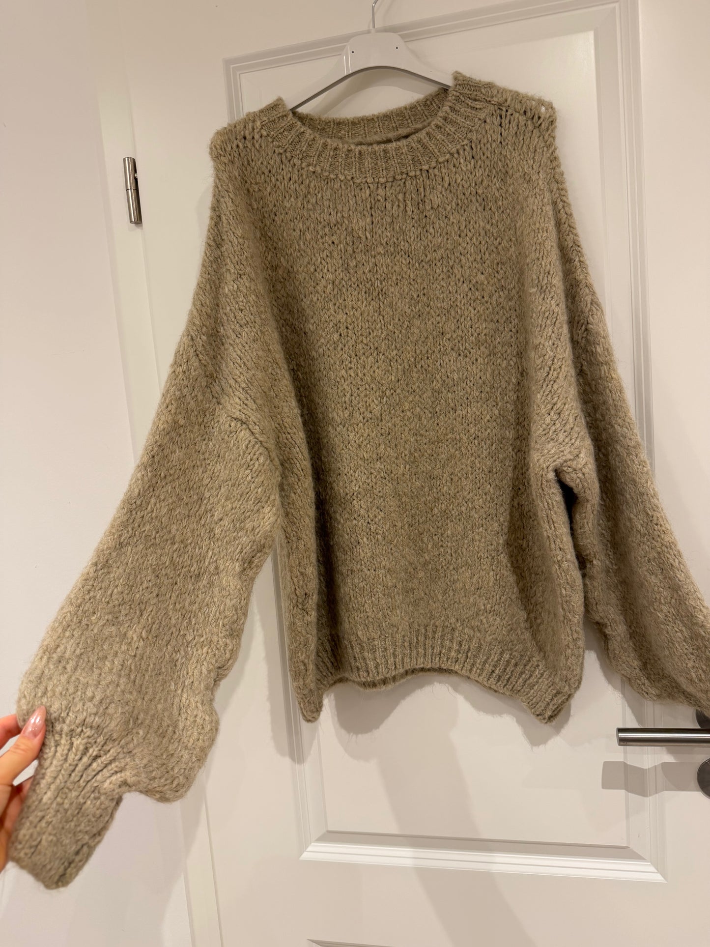 Maxine Strickpullover - taupe