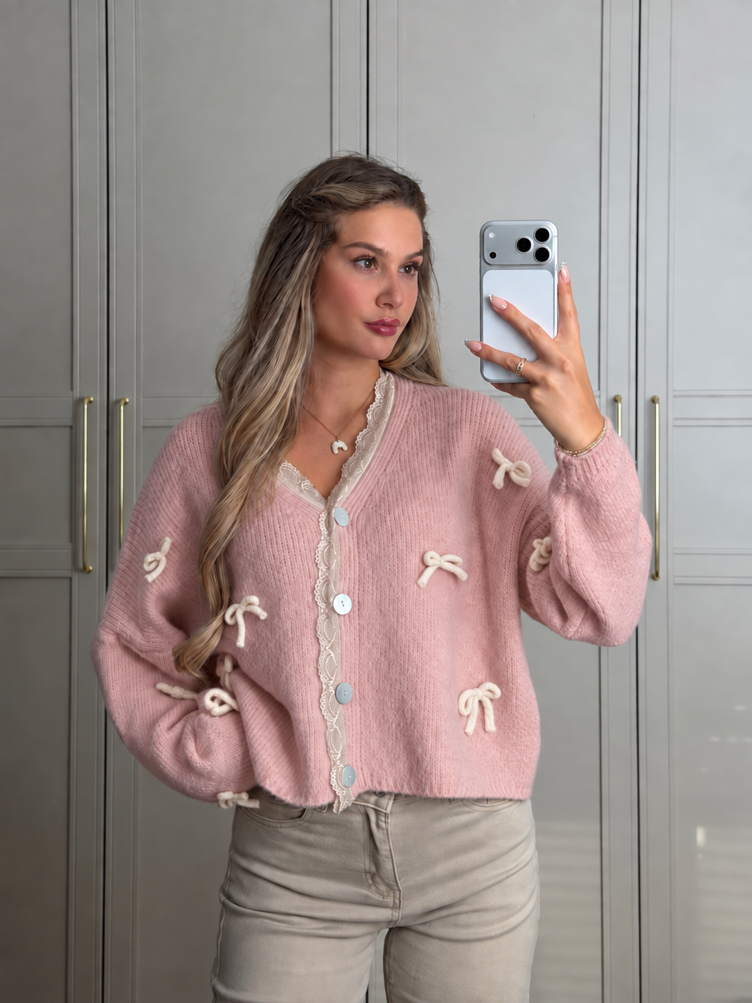 Bows Cardigan