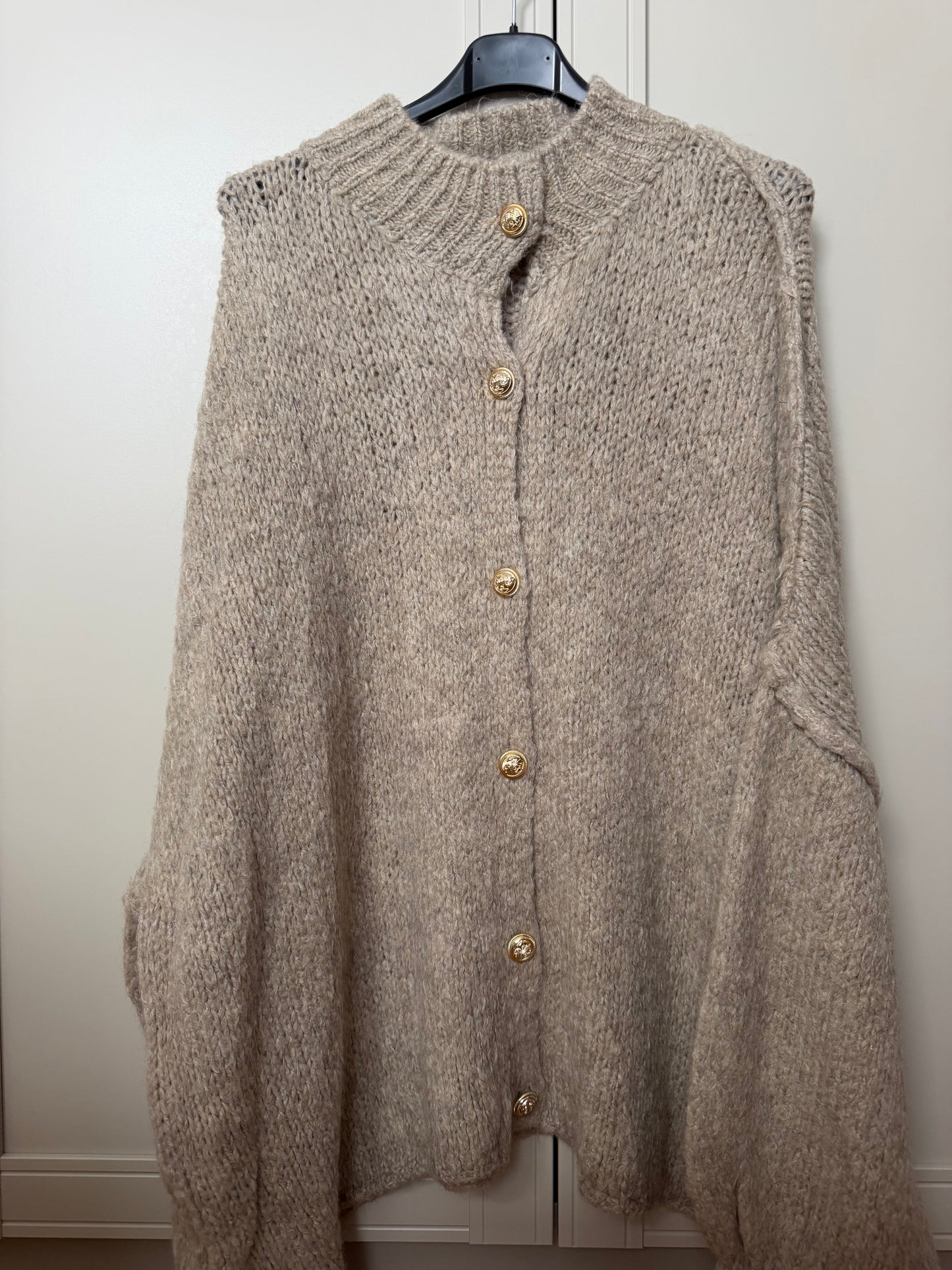 Cozy Long Strickjacke